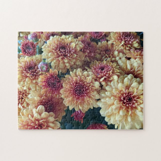 Mums Autumnal Jigsaw Puzzle (Horizontal)