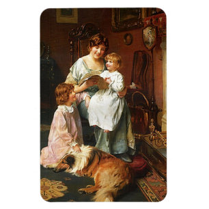 Mum's Bedtime Story l For Mothers Magnet