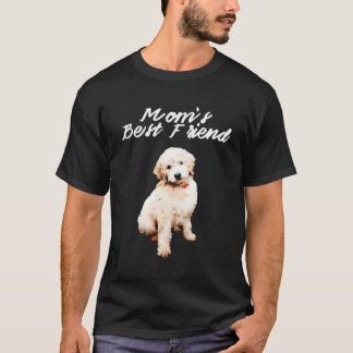 Mum'S Best Friend Doodle Graphic Design For Christ T-Shirt