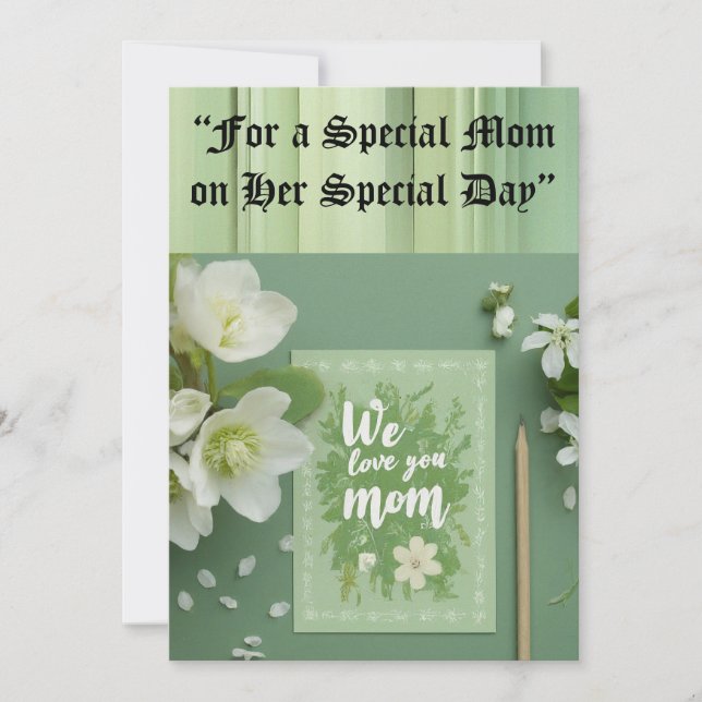 Mum's Birthday Card (Front)