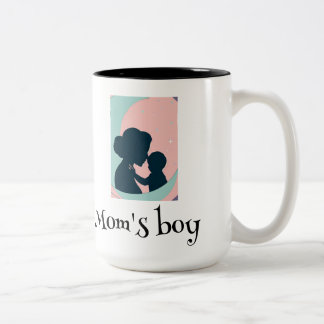 Mum's boy customised mug
