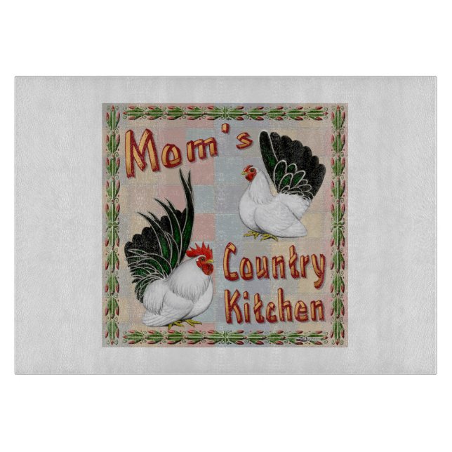 Mum's Country Kitchen Cutting Board (Front)