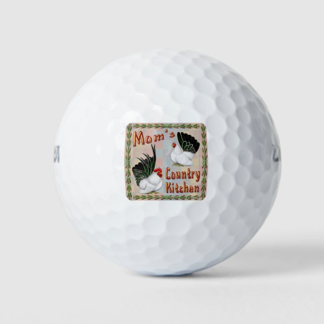 Mum's Country Kitchen Golf Balls (Front)