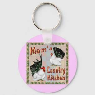 Mum's Country Kitchen Key Ring