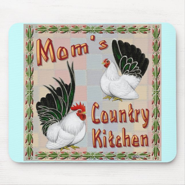 Mum's Country Kitchen Mouse Pad (Front)