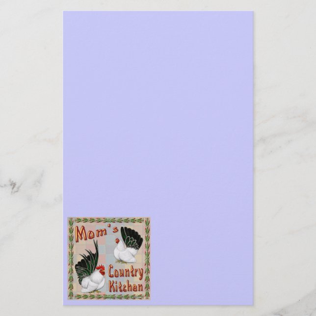 Mum's Country Kitchen Stationery (Front)