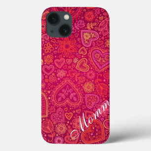 Mum's Custom Heart iPad Case