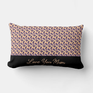 Mum's Cute and Awesome Leopard Pattern Lumbar Cushion