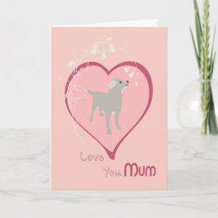 Mum's Day Card from Dog