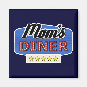 Mum's Diner - Fun Mum Life Magnet