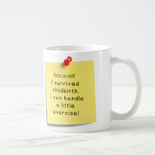 Mum's Exercise New Year Resolution Mug