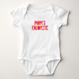 Mum's Favourite. Baby Bodysuit