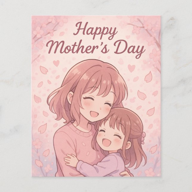 Mum's Favourite Colour Mother's Day Card (Front)
