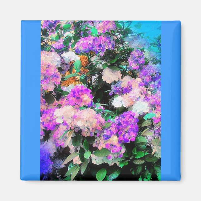 Mum's Flower Garden Magnet (Front)