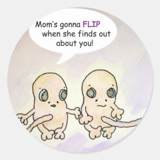 Mum's Gonna Flip Twin Stickers