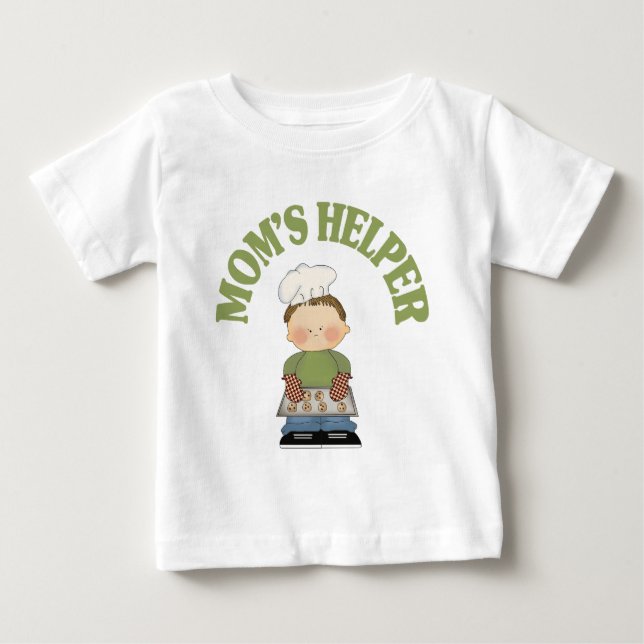 Mum's Helper Baby T-Shirt (Front)