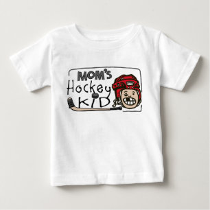 Mum's Hockey Kid Baby T-Shirt