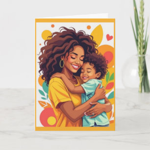 Mum's Hugs Holiday Card