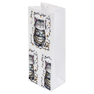 Mum's Jingle Juice  Wine Gift Bag