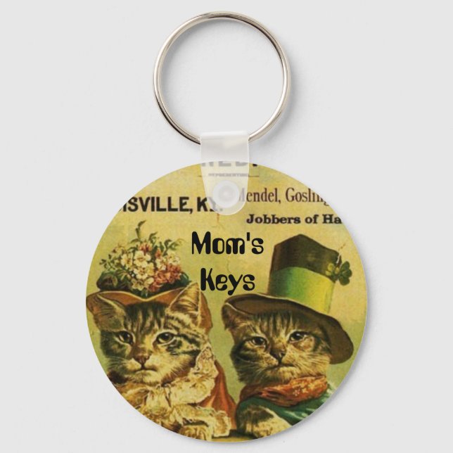 Mum's Keys Key Ring (Front)