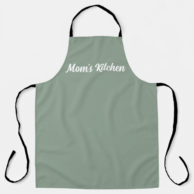 Mum's Kitchen Personalised Apron (Front)
