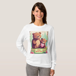 Mum's Love Blooms: Happy Mother's Day T-Shirt