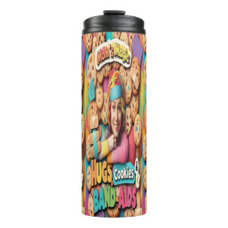 Mum's Magic Hugs, Cookies & Band-Aids Thermal Tumbler