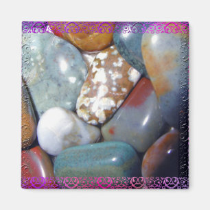 Mum's Polished Rocks #1 Magnet