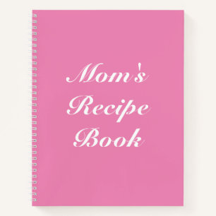Mum's Recipe Book, Mother's day or Birthday gift N Notebook