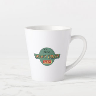 Mum's Retro Diner Latte Mug