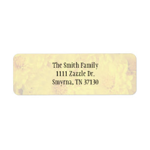 Mums Return Address Label