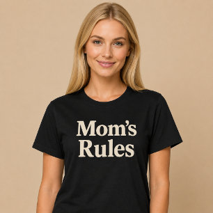 Mum's Rules T-Shirt