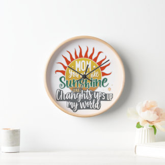 Mum's Sunshine Clock