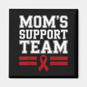 Mum's support team family multiple myeloma cancer magnet