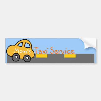 Mum's Taxi Service Bumper Sticker