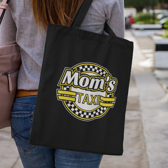 Mum's Taxi Sign Tote Bag (Creator Uploaded)