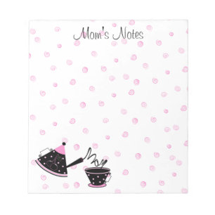 Mum's Tea Pot Notepad