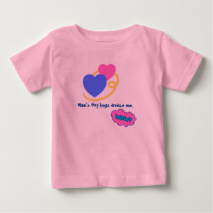 Mum's Tiny Hugs  Amaze Me Grey Summer  Baby T-Shirt