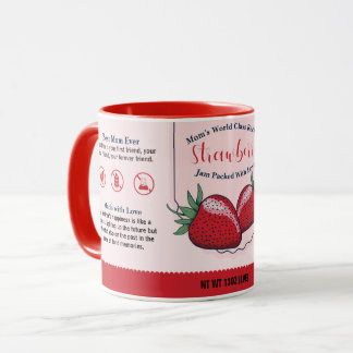 Mum's World Class Strawberry Love Jam Mug