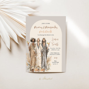 Mumu's and Margaritas Bachelorette Party Invitation