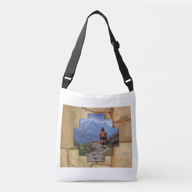 Munay - Cross Body Tote Bag (Front)