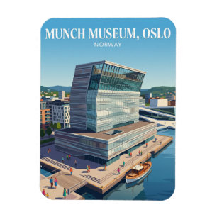 Munch Museum, Oslo, Norway Norway Magnet