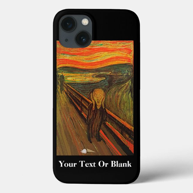 Munch - The Ice Scream Case-Mate iPhone Case (Back)