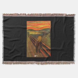 Munch - The Ice Scream Throw Blanket