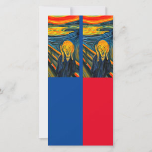 Munch, The Scream, Art Bookmark Card