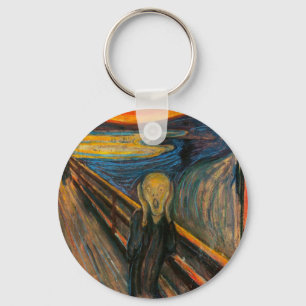 Munch The Scream Key Chain
