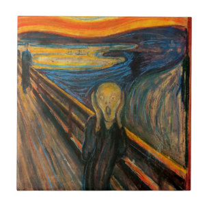 Munch The Scream Tile