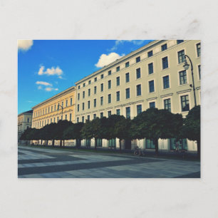 Munchen architecture postcard