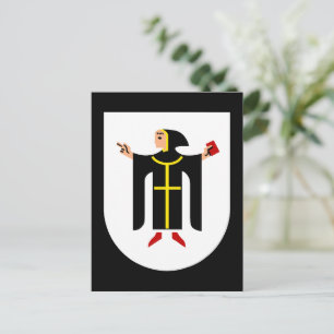 München Coat of arms Postcard