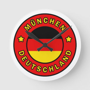 München Deutschland Round Clock